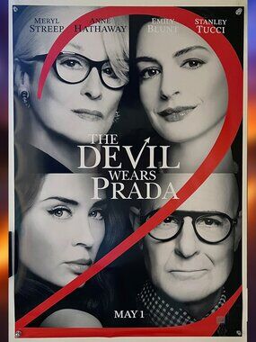 THE DEVIL WEARS PRADA 2 (2026) - ORIGINAL DOUBLE SIDED ADVANCE B MOVIE POSTER